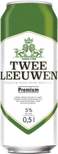 Twee Leeuwen Premium, in can, 0.5 л