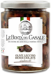 Le Bonta del Casale, Olive Leccino Denocciolate  in Olio, 0.314 л, 280 г