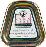Georges Bruck, Bloc de Foie Gras dOie, metal box, 75 g