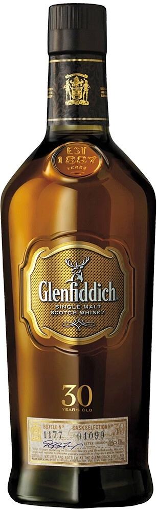 Whisky Glenfiddich 30 Years Old, wooden box, 700 ml Glenfiddich 30