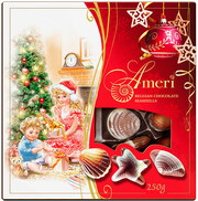 Ameri Belgian Chocolate Seashells Children at the Christmas Tree, 250 г
