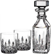 Waterford Crystal, Lismore Decanter & Tumblers, set of 3 pcs