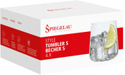 Spiegelau, Style Tumblers, set of 4 pcs, 340 мл