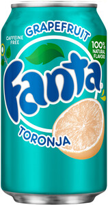 Fanta Grapefruit (Poland), in can, 350 ml