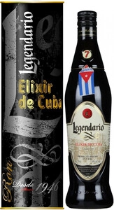 Legendario Elixir de Cuba, gift box, 0.7 L