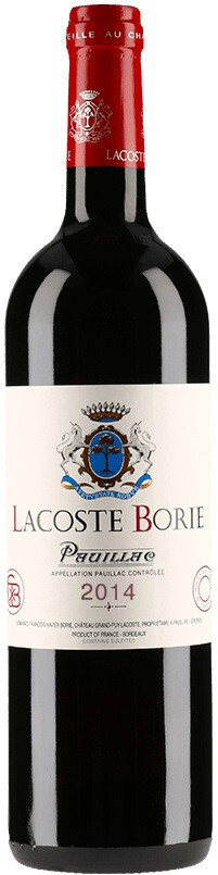 forsætlig Grine Strengt Вино красное сухое "Лакост-Бори", 2014, 0.75 л — купить французское вино " Lacoste-Borie", 2014, Chateau Grand-Puy-Lacoste, Франция, 750 мл – цена,  отзывы