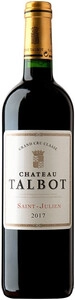Вино Chateau Talbot, St-Julien AOC 4-me Grand Cru Classe, 2017