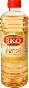 SKO Natural White Wine Vinegar, PET, 0.5 л