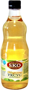 SKO Natural Apple Cider Vinegar, 0.5 л