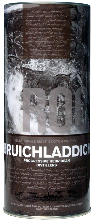 Whisky Bruichladdich, Rocks, in tube, 700 ml Bruichladdich, Rocks