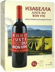 Juste Du Bon Vin Isabella, bag-in-box, 3 л