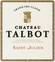 Chateau Talbot St-Julien AOC, 4-me Grand Cru Classe, 2001