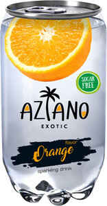 Aziano, Orange Sparkling Drink, 350 мл