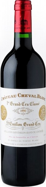 In the photo image Chateau Cheval Blanc St-Emilion AOC 1-er Grand Cru Classe 1990, 0.75 L