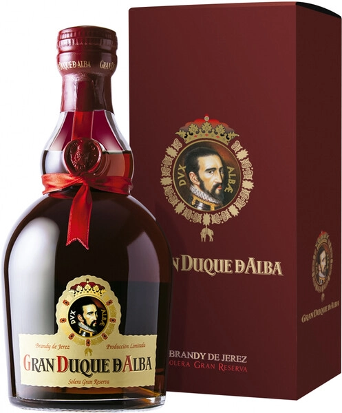 Бренди Gran Duque d'Alba, в подарочной коробке, 0.7 л — купить