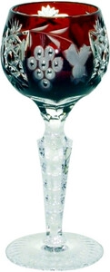 Ajka Crystal, Grape Dark Ruby, Liquor Stemglass, 60 ml