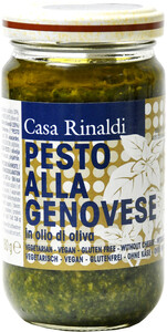 Casa Rinaldi Pesto Genovese in Olio Extra Vergine dOliva, 180 г