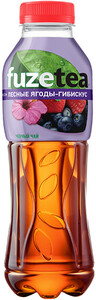 Fuzetea Black Tea Wild Berries-Hibiscus, PET, 0.5 L