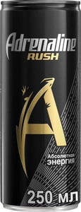 Adrenaline Rush, Energy Drink, in can, 250 мл