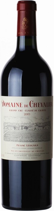 In the photo image Domaine De Chevalier Rouge Pessac-Leognan AOC Grand Cru 2001, 0.75 L
