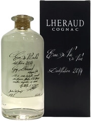 Lheraud Cognac 2014 Eau-De-Vie, gift box, 0.5 л