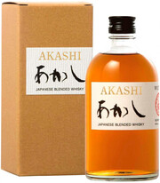 Японский виски Akashi Blended, gift box, 0.5 л