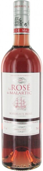In the photo image Le Rose de Malartic 2007, 0.75 L