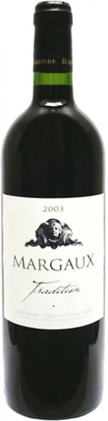 In the photo image Margaux AOC Tradition 2003, 0.75 L