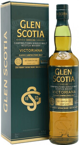 Виски Glen Scotia Victoriana (54,2%), gift box, 0.7 л