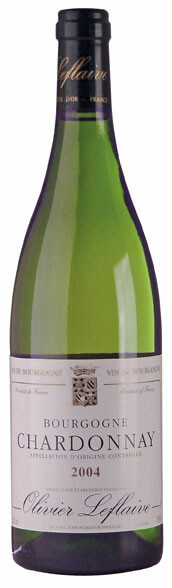 In the photo image Olivier Leflaive, Bourgogne AOC Chardonnay 2004, 0.75 L