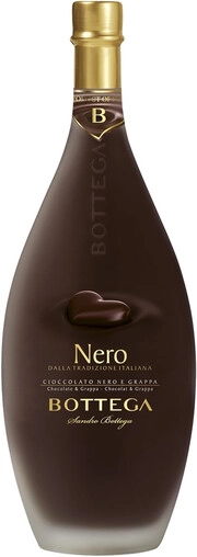 На фото изображение Bottega, Nero, 0.5 L (Боттега, Неро объемом 0.5 литра)