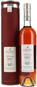 Frapin Millesime, Cognac Grand Champagne AOC, 1992, gift tube, 0.7 л