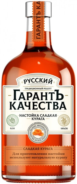 Ликер «Russian Garant Quality» Dried Apricot, 0.5 л — купить ликер