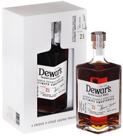 Dewars, 21 Years Old, gift box, 0.5 л