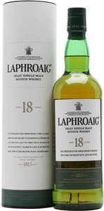 Виски Laphroaig Malt 18 Years Old, gift box, 0.7 л