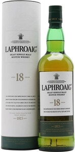 Laphroaig Malt 18 Years Old, gift box, 0.7 л