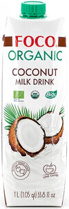 FOCO Organic Coconut Milk Drink, 1 L