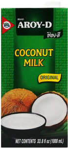 Aroy-D Coconut Milk, 1 L