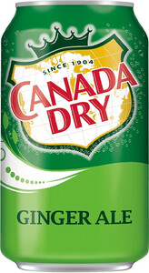 Canada Dry Ginger Ale, in can, 0.33 L