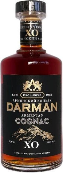 Cognac Darman XO, 500 ml Darman XO – price, reviews