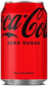 Минеральная вода Coca-Cola Zero (Germany), in can, 0.33 л