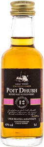 Виски Poit Dhubh 12 Years Old, 50 мл