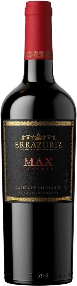 Wine Errazuriz, Max Reserva Cabernet Sauvignon, 2018, 1500 ml