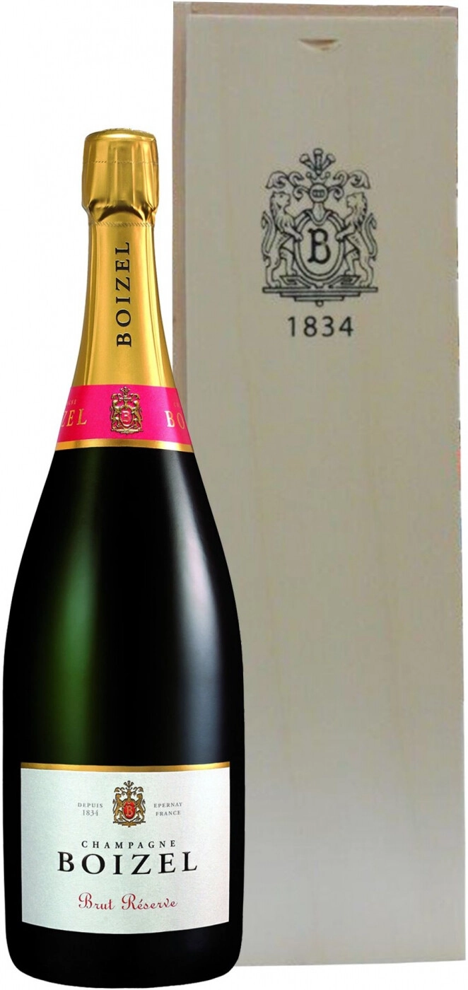 Champagne Boizel, Brut Reserve, wooden box, 1500 ml Boizel, Brut
