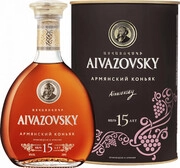 Aivazovsky 15 Years Old, in tube, 0.5 L