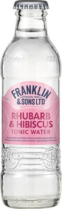 Минеральная вода Franklin & Sons, Rhubarb with Hibiscus Tonic, 200 мл