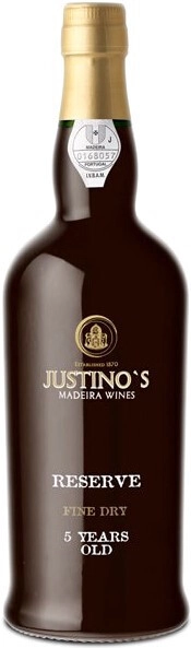 JUSTINO'S MADEIRA テラントゥーズ オールドリザーブ 750ml Вино сухое Жустино'с Мадейра Вайнс, «Резерв» Файн Драй 5 лет