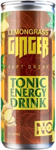 Chiko-Choko Lemongrass Ginger, Energy Drink, in can, 0.33 л