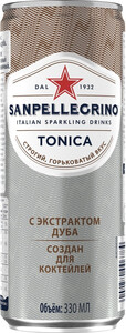 S. Pellegrino Tonica Oakwood Extract, in can, 0.33 л