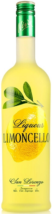 Суреттегі сурет Limoncello San Lorenzo, 0.5 L